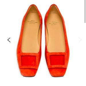 Ann Mashburn buckle flats. Never worn.